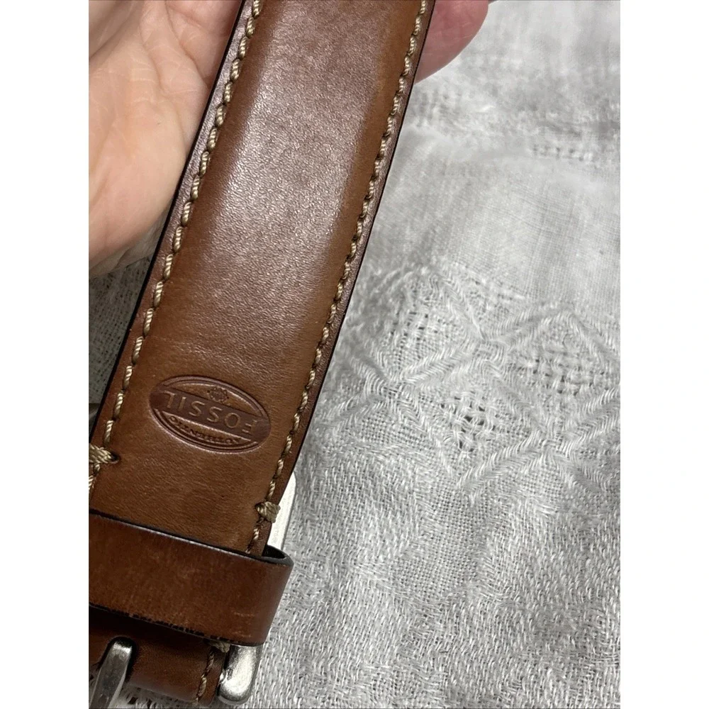 Fossil men leather
